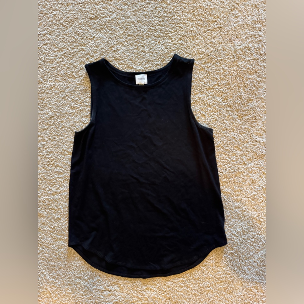 Cupio Classic Black Tank Top
